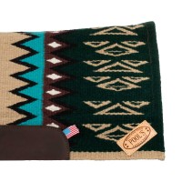 Western podsedelnica POOL'S BREATHABLE PURE WOOL, temno zelena