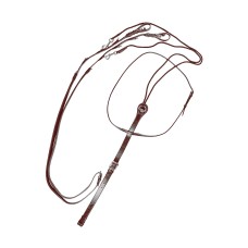 Angleške vajeti z martingalom EQUESTRO® LEATHER
