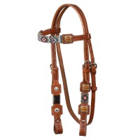 Pool's western uzda NAVAJO BEADED Pool's western uzda NAVAJO BEADED