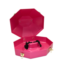 Kovček za klobuk HAT BOX SINGLE, PINK