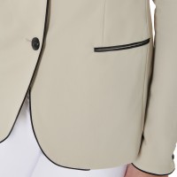 EQUESTRO ženski tekmovalni suknjič OXFORD TAN, MODEL ELLEGANCE