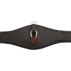 Equestro® angleški podsedelni pas SHAPED LEATHER