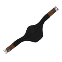 EQUESTRO® skakalni podsedelni pas JUMPING LEATHER