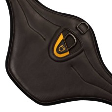 EQUESTRO® skakalni podsedelni pas JUMPING LEATHER