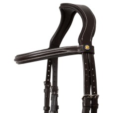 Angleška uzda EQUESTRO RAISED PADDED