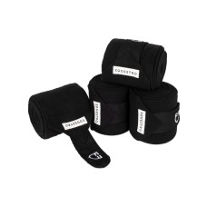 Flis bandaže EQUESTRO BREATHABLE, BLACK/BLACK