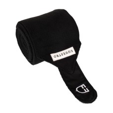 Flis bandaže EQUESTRO BREATHABLE, BLACK/BLACK