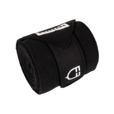 Flis bandaže EQUESTRO BREATHABLE, BLACK/BLACK