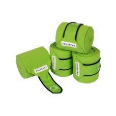 Flis bandaže EQUESTRO BREATHABLE, LIME/BLACK