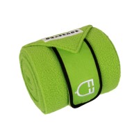 Flis bandaže EQUESTRO BREATHABLE, LIME/BLACK