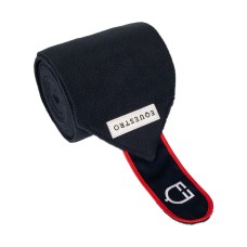 Flis bandaže EQUESTRO BREATHABLE, NAVY/RED