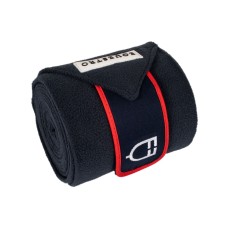 Flis bandaže EQUESTRO BREATHABLE, NAVY/RED