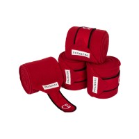 Flis bandaže EQUESTRO BREATHABLE, RED/BLACK Flis bandaže EQUESTRO BREATHABLE, RED/BLACK