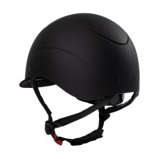 Equestro® jahalna čelada GALAXY SHINY FRAME - črna/črna