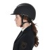Equestro® jahalna čelada GALAXY SHINY FRAME - črna/srebrna Equestro® jahalna čelada GALAXY SHINY FRAME - črna/srebrna
