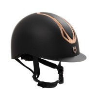 Equestro® jahalna čelada AZAEL, rosegold
