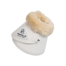 ACAVALLO® zvonci faux sheepskin & Velcro closure
