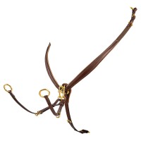 Angleška oprsnica EQUESTRO® Tanned leather