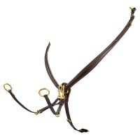 Angleška oprsnica EQUESTRO® Tanned leather