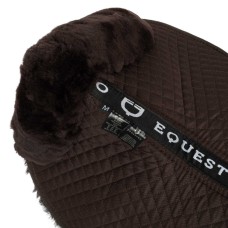 EQUESTRO® bombažna podloga SHEEPSKIN, prava ovčka