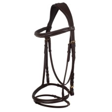 Anatomska angleška uzda Supreme CONTRAST PADDED
