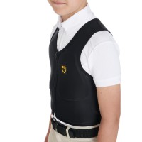 Otroški zaščitni jopič EQUESTRO Back Protector - rumen