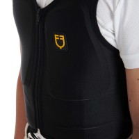 Otroški zaščitni jopič EQUESTRO Back Protector - rumen