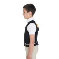 Otroški zaščitni jopič EQUESTRO Back Protector - rumen