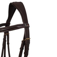 Anatomska angleška uzda Supreme CONTRAST PADDED