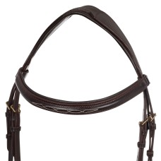 Anatomska angleška uzda Supreme CONTRAST PADDED