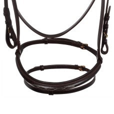 Anatomska angleška uzda Supreme CONTRAST PADDED