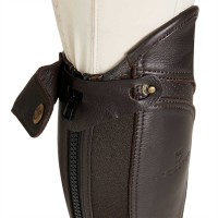 Usnjene jahalne gamaše EQUESTRO PERFORATED