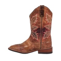 Western škornji PoolsRED LEATHER, uni
