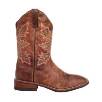 Western škornji PoolsRED LEATHER, uni