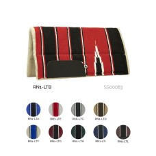 Western podsedelnica NAVAYO NEOPRENE INSERTS, z odstranljivimi neoprenskimi vložki