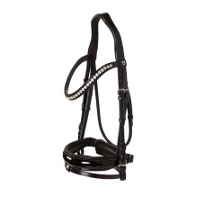 Dresurna uzda EQUESTRO NEW CRYSTAL