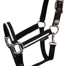 Oglavka in povodec EQUESTRO WHITE TRIM