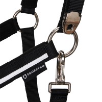 Oglavka in povodec EQUESTRO WHITE TRIM