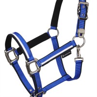 Oglavka in povodec EQUESTRO WHITE TRIM
