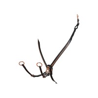 Angleška oprsnica Equestro Clincher Rosegold