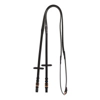 Usnjene vajeti Equestro Rosegold