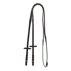 Usnjene vajeti Equestro Rosegold