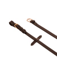 Usnjene vajeti Equestro Rosegold