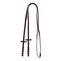 Usnjene vajeti Equestro Rosegold