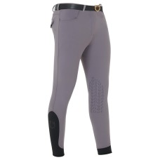 Moške jahalne hlače EQUESTRO CASPAR, kolenski silikon