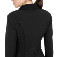 EQUESTRO® dresurni ženski tekmovalni frak - črn
