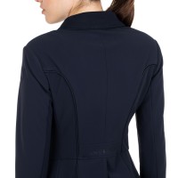 EQUESTRO® dresurni ženski tekmovalni frak- temno moder
