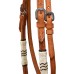 Bosal z uzdo in mecate vajetmi Pool's WHITE TASSEL Bosal z uzdo in mecate vajetmi Pool's WHITE TASSEL