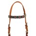 Bosal z uzdo in mecate vajetmi Pool's BURGUNDY PEARLS Bosal z uzdo in mecate vajetmi Pool's BURGUNDY PEARLS