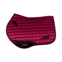 SUPREME skakalna podsedelnica SATIN - bordo rdeča